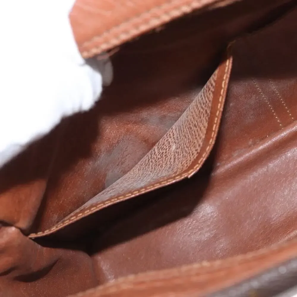Louis Vuitton Monogram Sac Bandouliere Shoulder Bag Brown